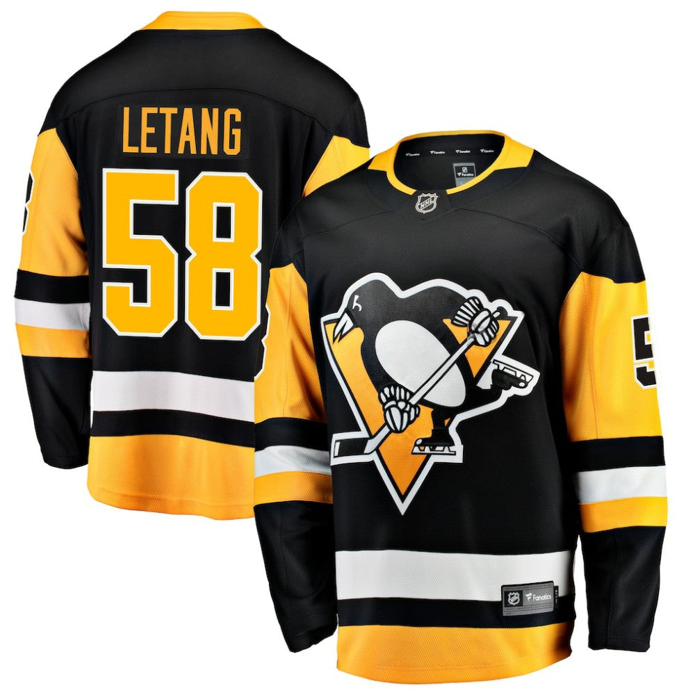 Kris Letang Pittsburgh Penguins Fanatics Home Breakaway Jersey - NHL Jerseys