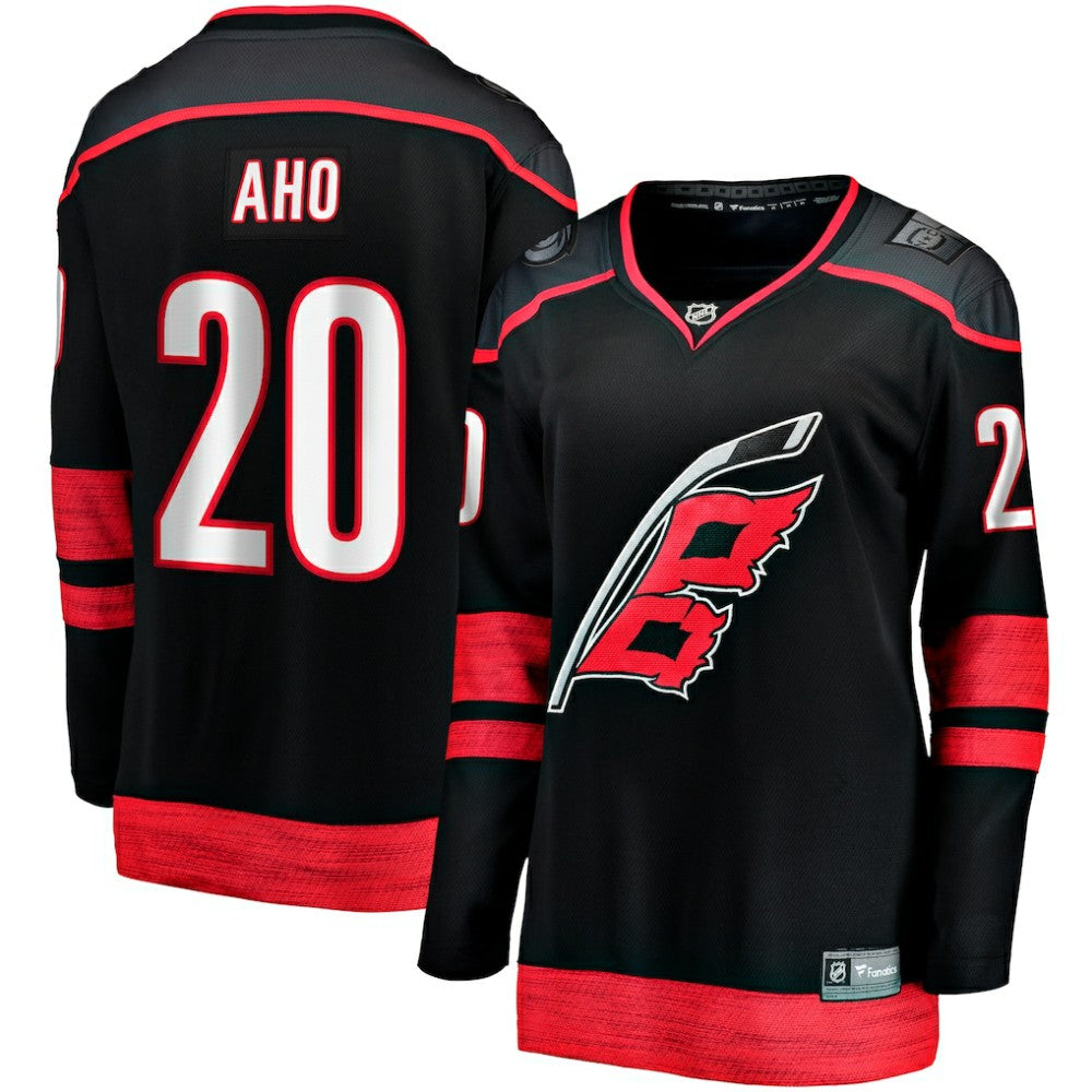 Sebastian Aho Carolina Hurricanes Fanatics Women's Home Breakaway Player Jersey - NHL Jerseys