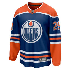 Leon Draisaitl Edmonton Oilers Fanatics Home Breakaway Jersey - NHL Jerseys