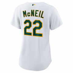 Jeff McNeil Athletics Nike Women's Home Replica Jersey - MLB Jerseys