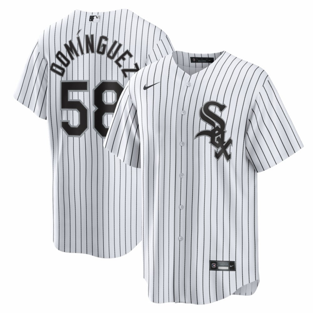 Seranthony Domínguez Chicago White Sox Nike Home Replica Jersey - MLB Jerseys