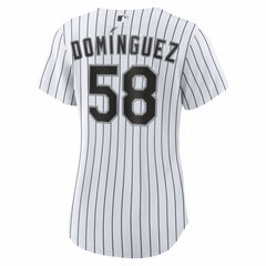 Seranthony Domínguez Chicago White Sox Nike Women's Home Replica Jersey - MLB Jerseys