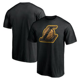 Black Los Angeles Lakers Hardwood T-Shirt | NBA