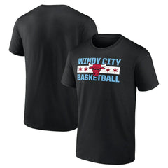 Black Chicago Bulls Hometown Collection Windy City T-Shirt sale | NBA