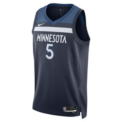 Navy Anthony Edwards Minnesota Timberwolves Unisex Swingman Jersey | NBA