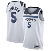 White Anthony Edwards Minnesota Timberwolves Unisex Swingman Jersey | NBA