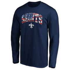 New Orleans Saints Banner Wave Long Sleeve T-Shirt | NFL US