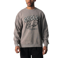 Philadelphia Eagles The Wild Collective Unisex Distressed Pullover Sweatshirt | NFL On sale