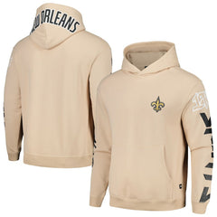 New Orleans Saints The Wild Collective Unisex Heavy Block Pullover Hoodie | NFL Discount