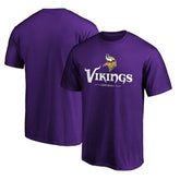 Minnesota Vikings Team Lockup T-Shirt | NFL Hot