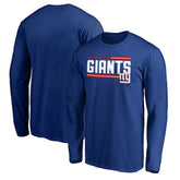 New York Giants On Side Stripe Long Sleeve T-Shirt | NFL Near me