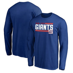 New York Giants On Side Stripe Long Sleeve T-Shirt | NFL Near me