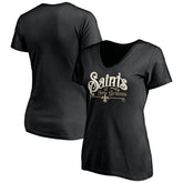 New Orleans Saints Women's Hometown Collection V-Neck T-Shirt | NFL Near me