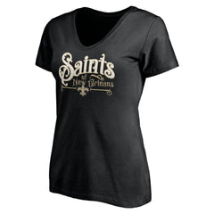 New Orleans Saints Women's Hometown Collection V-Neck T-Shirt | NFL Near me
