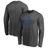 Buffalo Bills Stencil Stack Long Sleeve T-Shirt | NFL Online