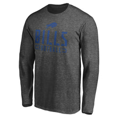 Buffalo Bills Stencil Stack Long Sleeve T-Shirt | NFL Online