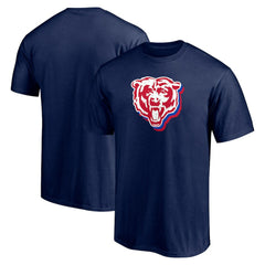 Chicago Bears Red White and Team T-Shirt | NFL Outlet