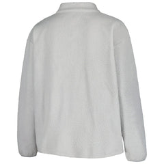 Cleveland Browns Profile Women's Plus Size Sherpa Quarter-Zip Jacket | NFL Near me