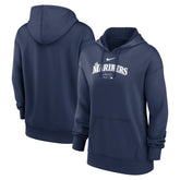 Seattle Mariners Nike Women's Authentic Collection Performance Pullover Hoodie - MLB Hoodies