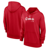 St. Louis Cardinals Nike Women's Authentic Collection Performance Pullover Hoodie - MLB Hoodies