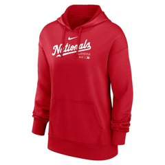Washington Nationals Nike Women's Authentic Collection Performance Pullover Hoodie - MLB Hoodies