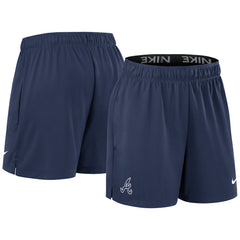 Atlanta Braves Nike Women's Authentic Collection Knit Shorts - MLB Shorts
