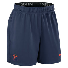 Houston Astros Nike Women's Authentic Collection Knit Shorts - MLB Shorts
