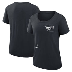 Minnesota Twins Nike Women's Authentic Collection Performance Scoop Neck T-Shirt - MLB T-shirts