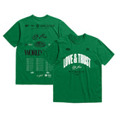 Kelly Green Boston Celtics Bleacher Report x Unisex World Tour T-Shirt | NBA