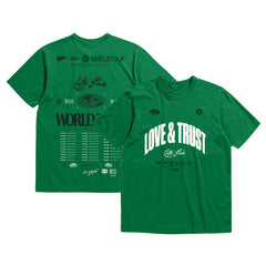 Kelly Green Boston Celtics Bleacher Report x Unisex World Tour T-Shirt | NBA
