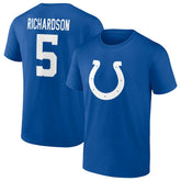 Indianapolis Colts Anthony Richardson Icon Name & Number T-Shirt | NFL On sale