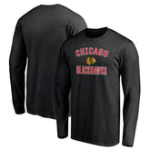 Chicago Blackhawks Victory Arch Long Sleeve T-Shirt - NHL T-shirts