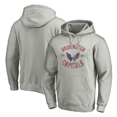 Washington Capitals Heritage Pullover Hoodie - NHL Hoodies