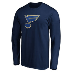 St. Louis Blues Primary Logo Long Sleeve T-Shirt - NHL T-shirts