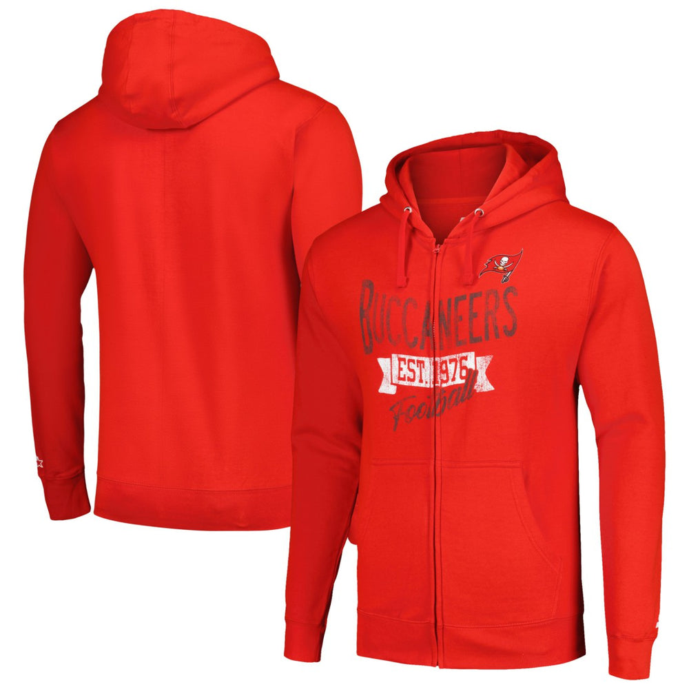 Tampa Bay Buccaneers Starter Domestic Post Season Full-Zip Hoodie | NFL Discount