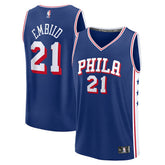 Royal Joel Embiid Philadelphia 76ers Fast Break Replica Jersey | NBA