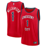 Red Zion Williamson New Orleans Pelicans Fast Break Replica Player Jersey | NBA