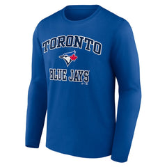Toronto Blue Jays Logo Athletic Heart & Soul Long Sleeve T-Shirt - MLB T-shirts