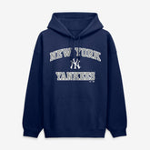 New York Yankees Logo Athletic Heart & Soul Hoodie - MLB Hoodies