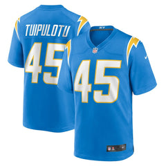 Los Angeles Chargers Tuli Tuipulotu Team Game Jersey | NFL Online