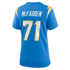 Los Angeles Chargers Jordan McFadden Women's Team Game Jersey | NFL On sale
