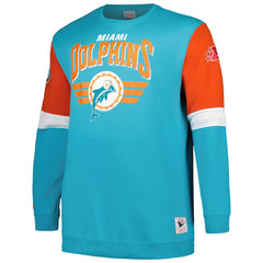Miami Dolphins Big & Tall Fleece Pullover Sweatshirt | NFL On sale