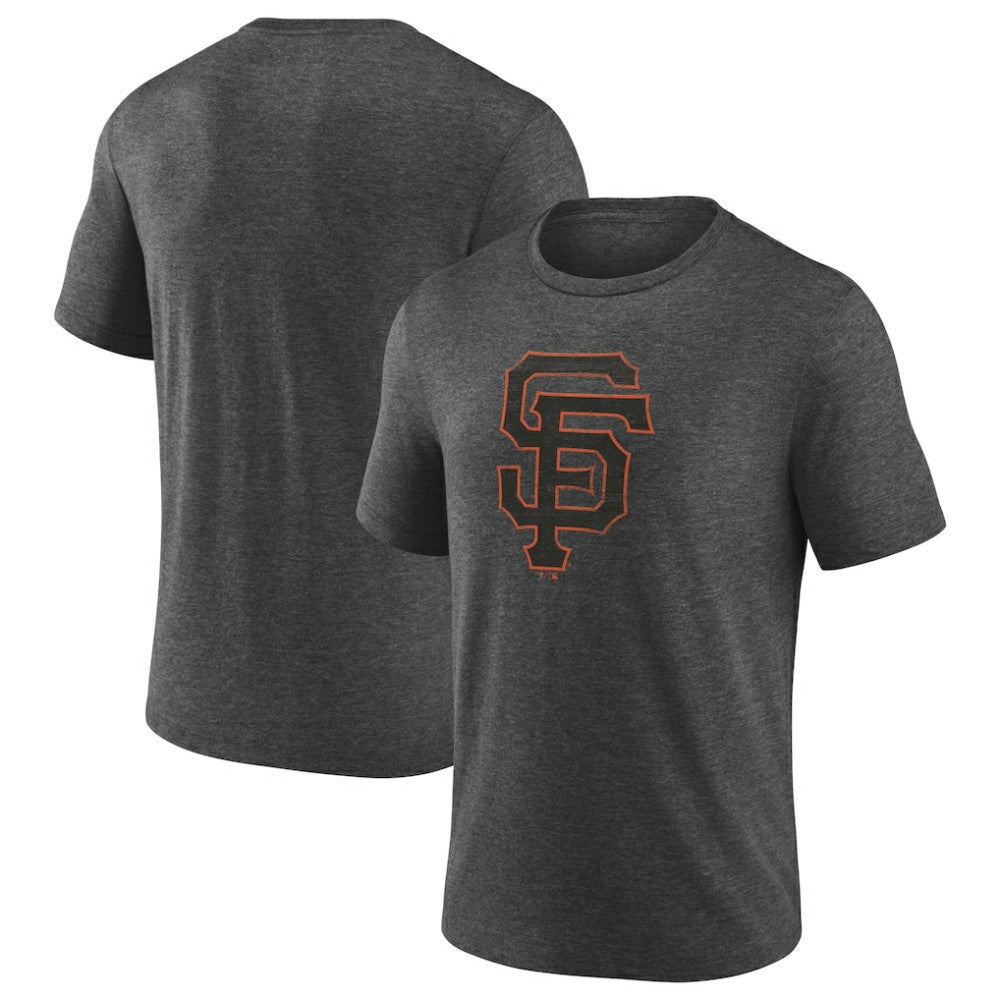San Francisco Giants Official Logo Tri-Blend T-Shirt - MLB T-shirts
