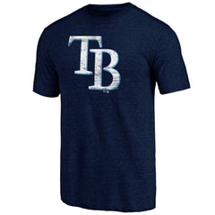 Tampa Bay Rays Official Logo Tri-Blend T-Shirt - MLB T-shirts