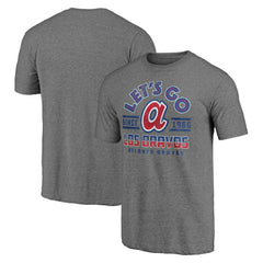 Atlanta Braves Hometown Collection The Bravos Tri-Blend T-Shirt - MLB T-shirts