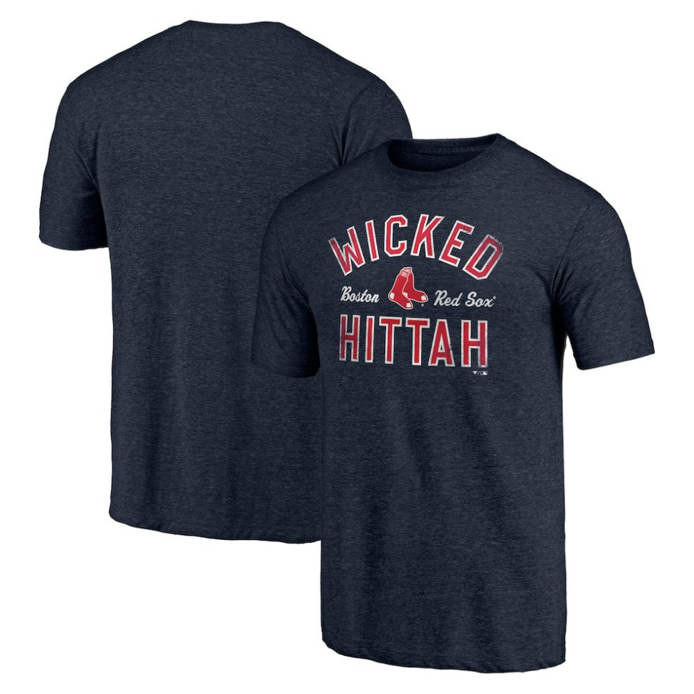 Boston Red Sox Hometown Collection Wicked Hittah Tri-Blend T-Shirt - MLB T-shirts