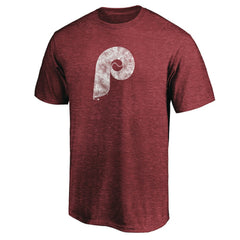 Philadelphia Phillies Cooperstown Collection Throwback Logo Tri-Blend T-Shirt - MLB T-shirts