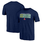Boston Red Sox Hometown Collection Scoreboard Tri-Blend T-Shirt - MLB T-shirts