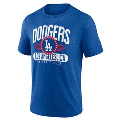 Los Angeles Dodgers Badge of Honor Tri-Blend T-Shirt - MLB T-shirts