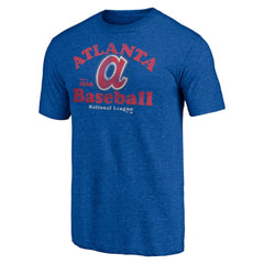 Atlanta Braves Cooperstown Collection Our Game Tri-Blend T-Shirt - MLB T-shirts